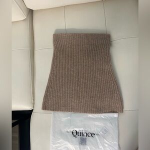 🤎Quince Mongolian Cashmere Snood-NWT🤎